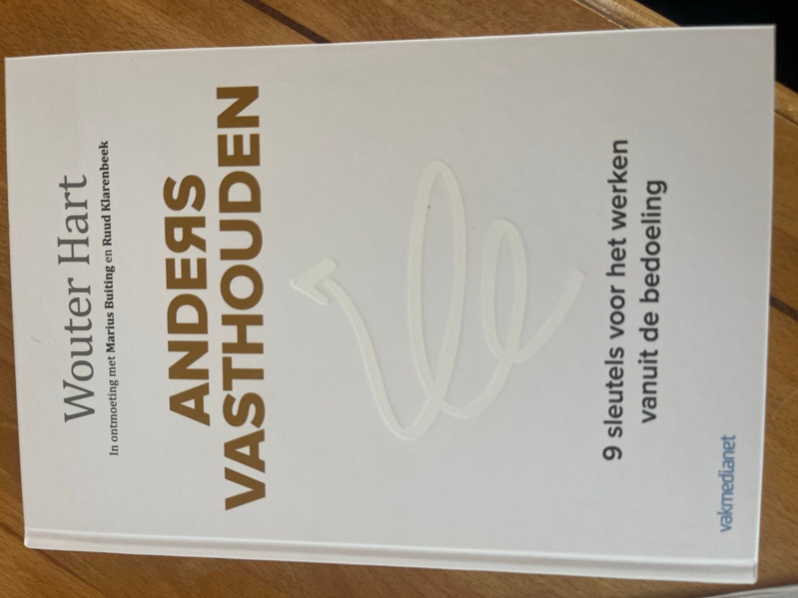 Anders Vasthouden - Wouter Hart (Zo goed als nieuw), Boeken, Ophalen of Verzenden, Nieuw