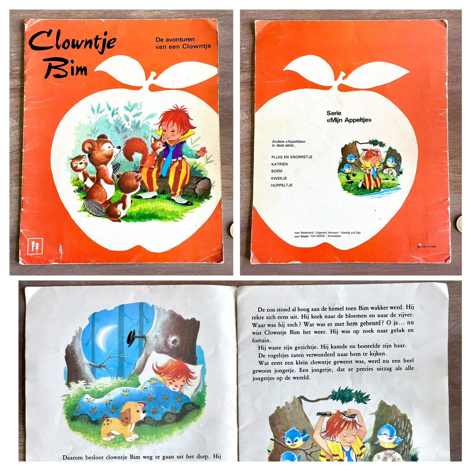 Clowntje Bim Gerda Cleemput prentenboek, Boeken, Ophalen of Verzenden, Gelezen, Prentenboek