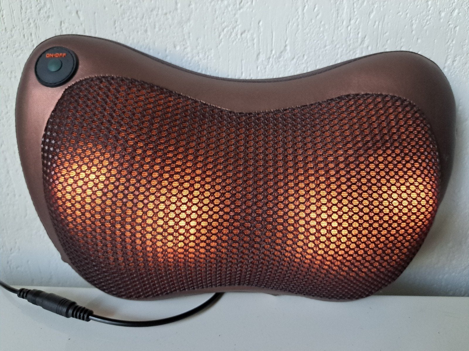 Elektrisch Shiatsu Massagekussen met infrarood
Elektrische S, Ophalen of Verzenden, Zo goed als nieuw, Massagestoel of Kussen