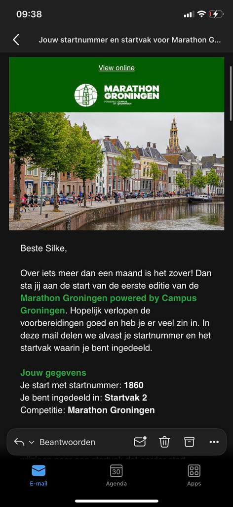 Marathon Groningen, Tickets en Kaartjes, Eén persoon