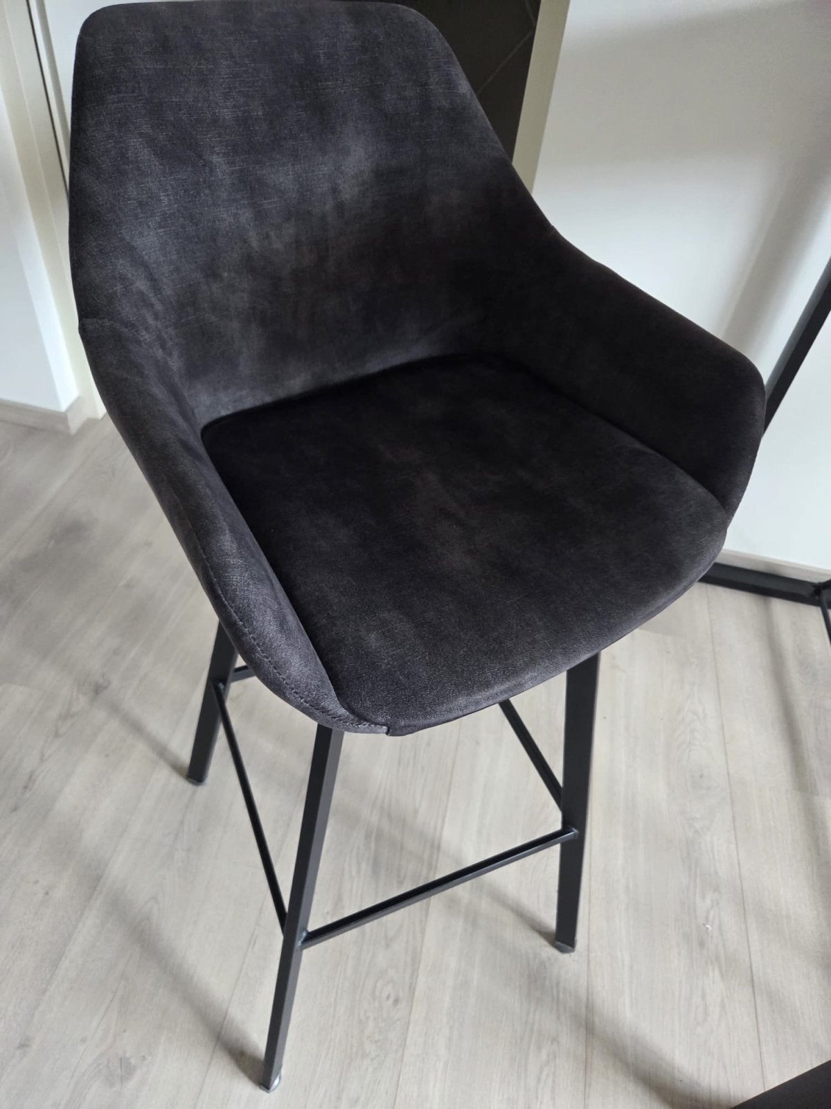Twee draaibare barkrukken, Ophalen, Draaibaar, Gebruikt, 90 cm of meer