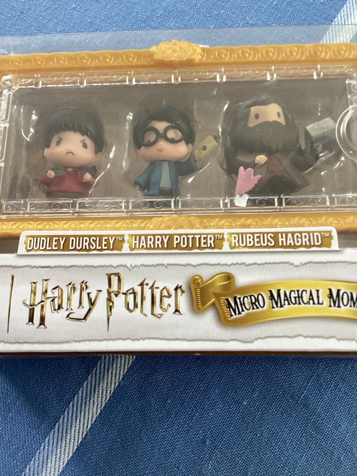 Harry Potter Micro Magical Moments - Dudley, Harry, Hagrid, Ophalen of Verzenden, Nieuw, Actiefiguurtje