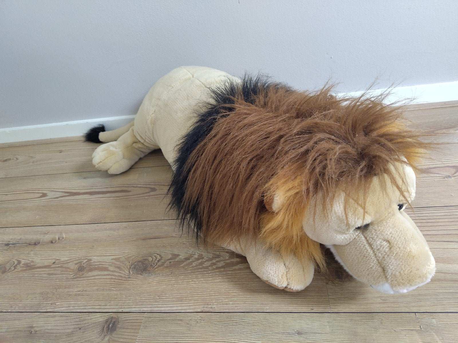 Grote knuffel leeuw (+-75 cm), Kinderen en Baby's, Speelgoed | Knuffels en Pluche, Ophalen, Zo goed als nieuw, Overige typen, Middelgroot (20 tot 80 cm)