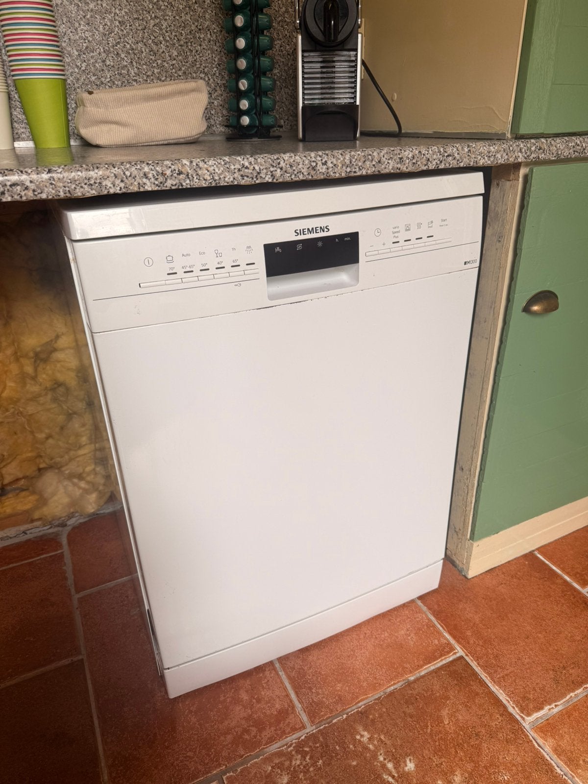 Siemens vaatwasser – i.v.m. verhuizing, Ophalen, Zo goed als nieuw, 85 tot 90 cm