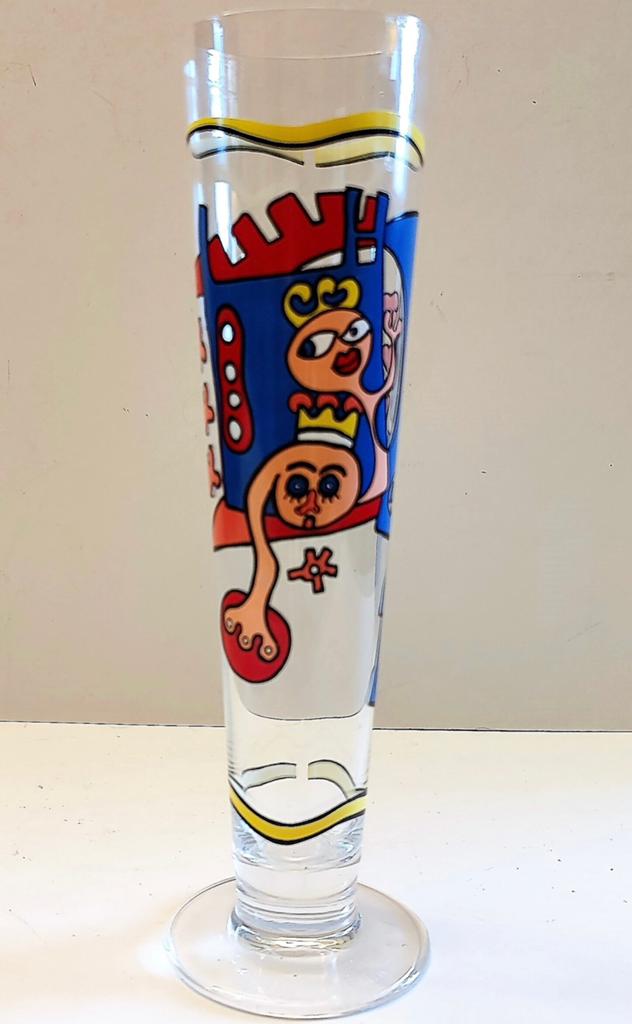 Ritzenhoff design bierglas damien ligier, Verzamelen, Verzenden