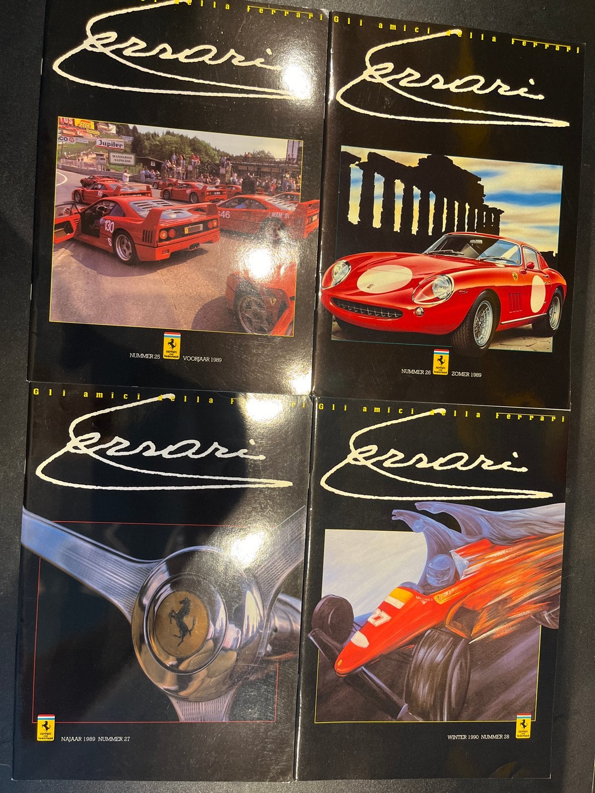 Gli Amici della Ferrari - Nummers 25, 26, 27, 28, Ophalen of Verzenden, Zo goed als nieuw, Ferrari