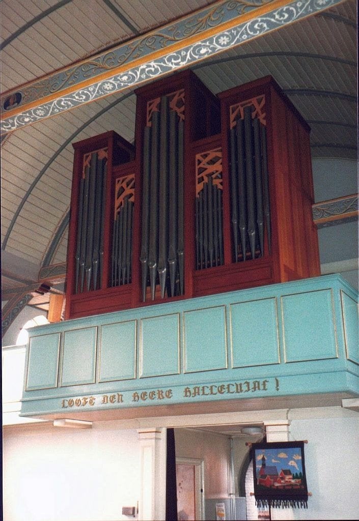 Kerkorgel te koop, Muziek en Instrumenten, Orgels, Ophalen of Verzenden, Gebruikt, 2 klavieren, Orgel