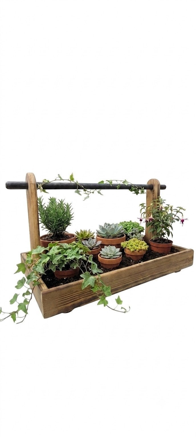 Plantenbak  kruidenbak met handvat🌷, Ophalen of Verzenden, Nieuw, Kweekbak
