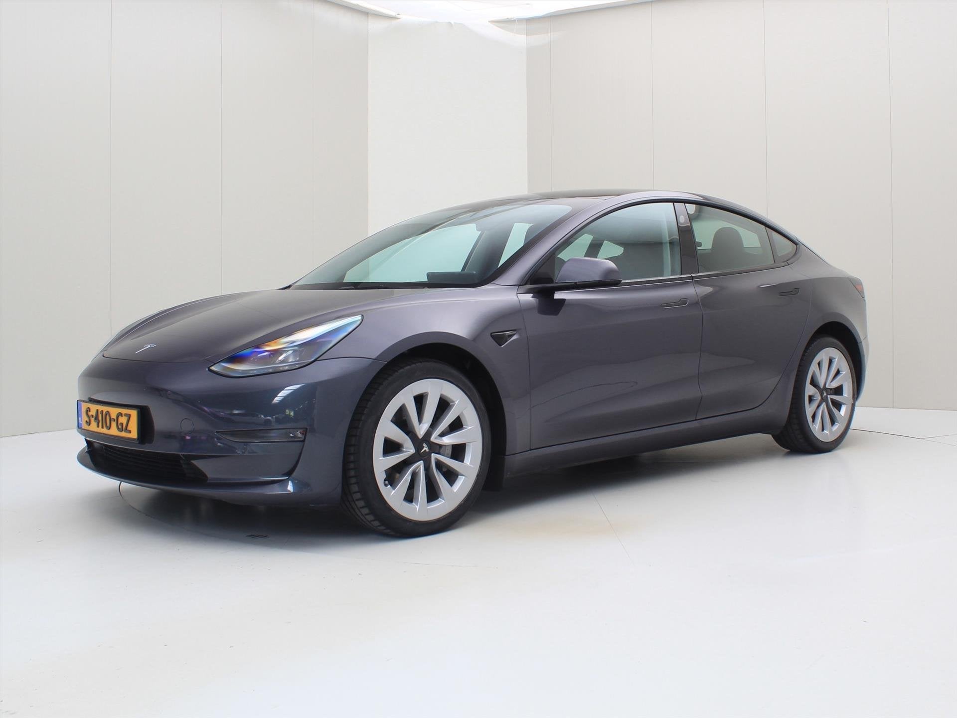 Tesla Model 3 Long-Range AWD 351pk 75 kWh 92.9% SoH [ TREKHA, Auto's, Tesla, Automaat, Adaptive Cruise Control, Gebruikt, Zwart
