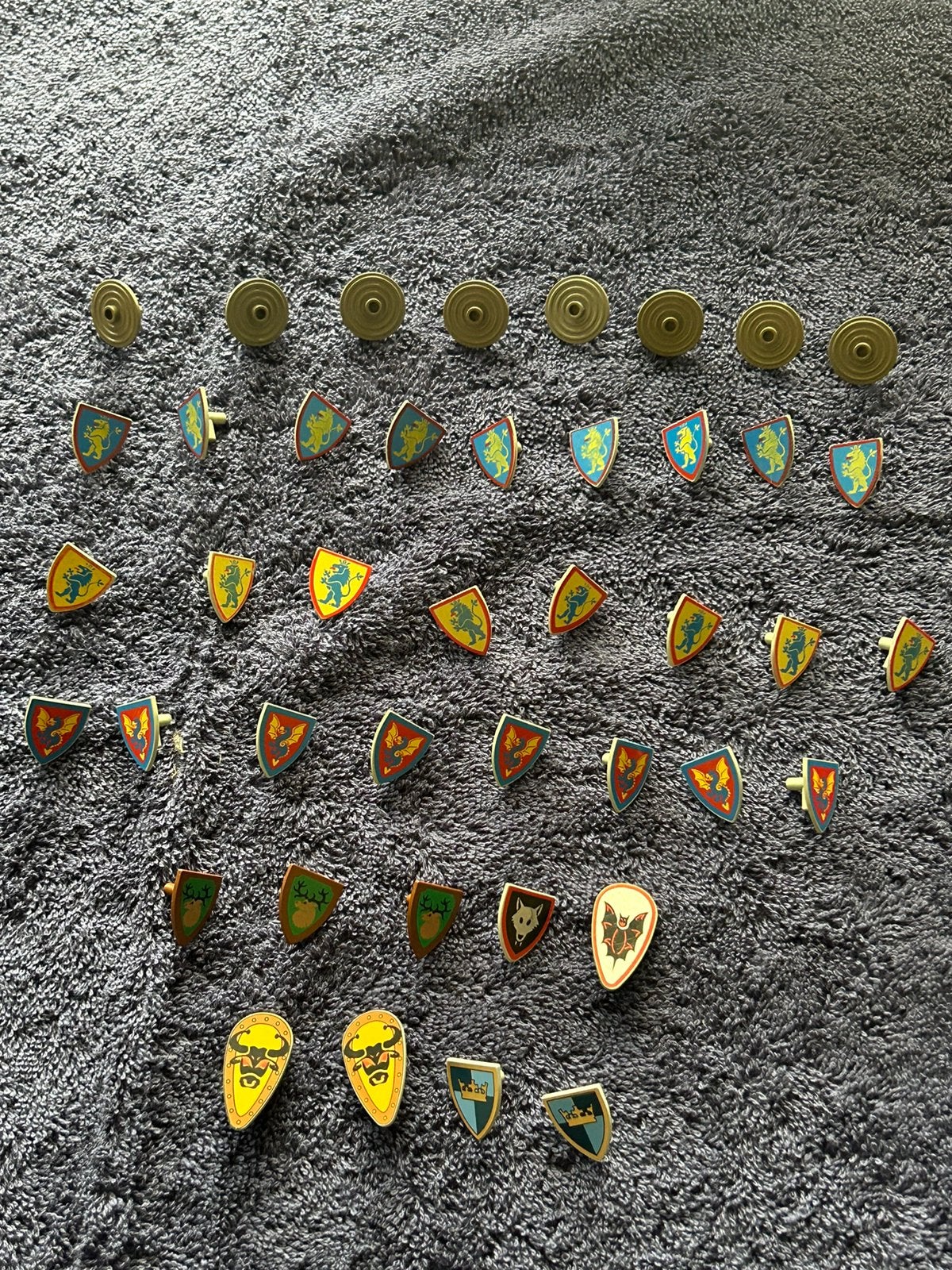 Lego castle ridder schilden, Ophalen of Verzenden, Zo goed als nieuw