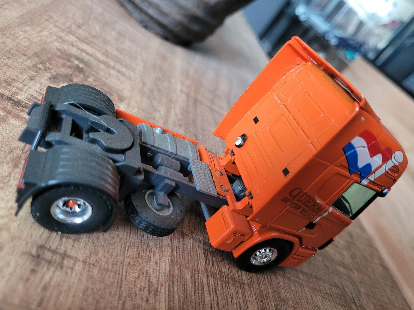 scania truck  Holland, Hobby en Vrije tijd, Modelauto's | 1:50, Tekno, Zo goed als nieuw, Tekno, Bus of Vrachtwagen