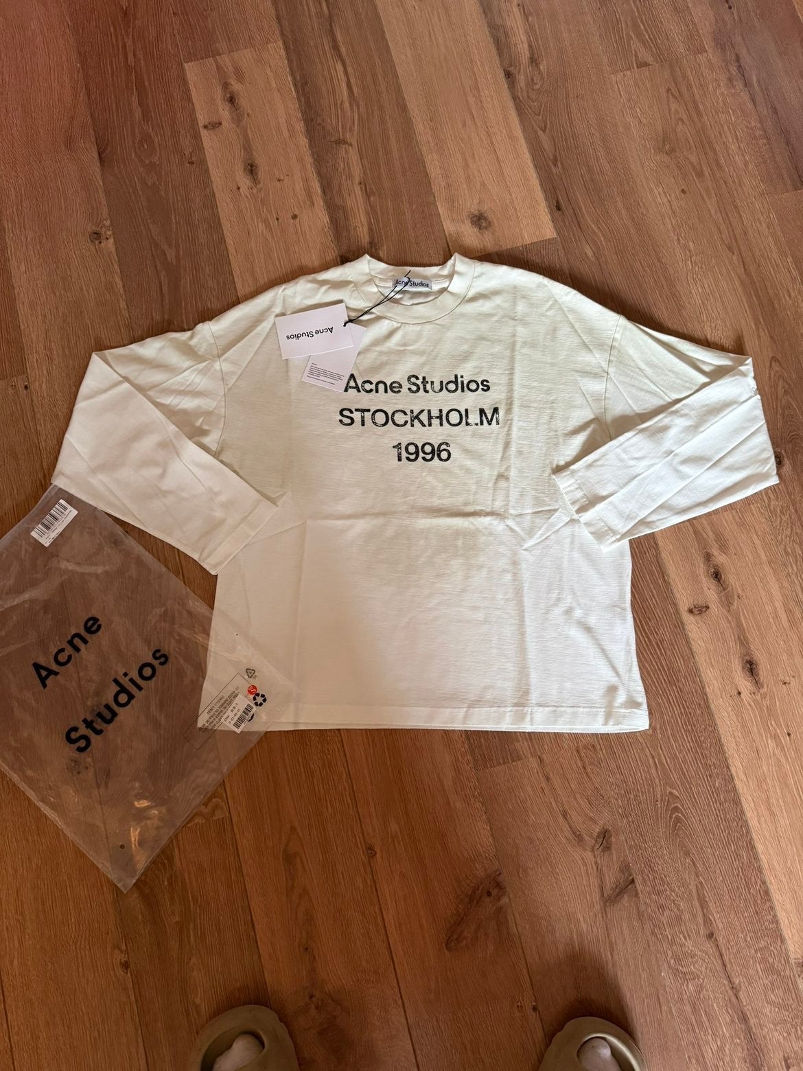 Acne Studios Longsleeve White, Ophalen of Verzenden, Nieuw, Wit