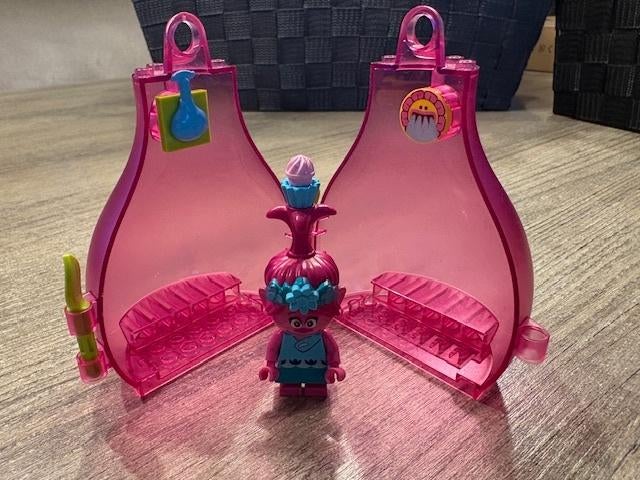 lego Trolls Poppy twt00 met huisje, Overige thema's, Lego, Ophalen of Verzenden, Zo goed als nieuw