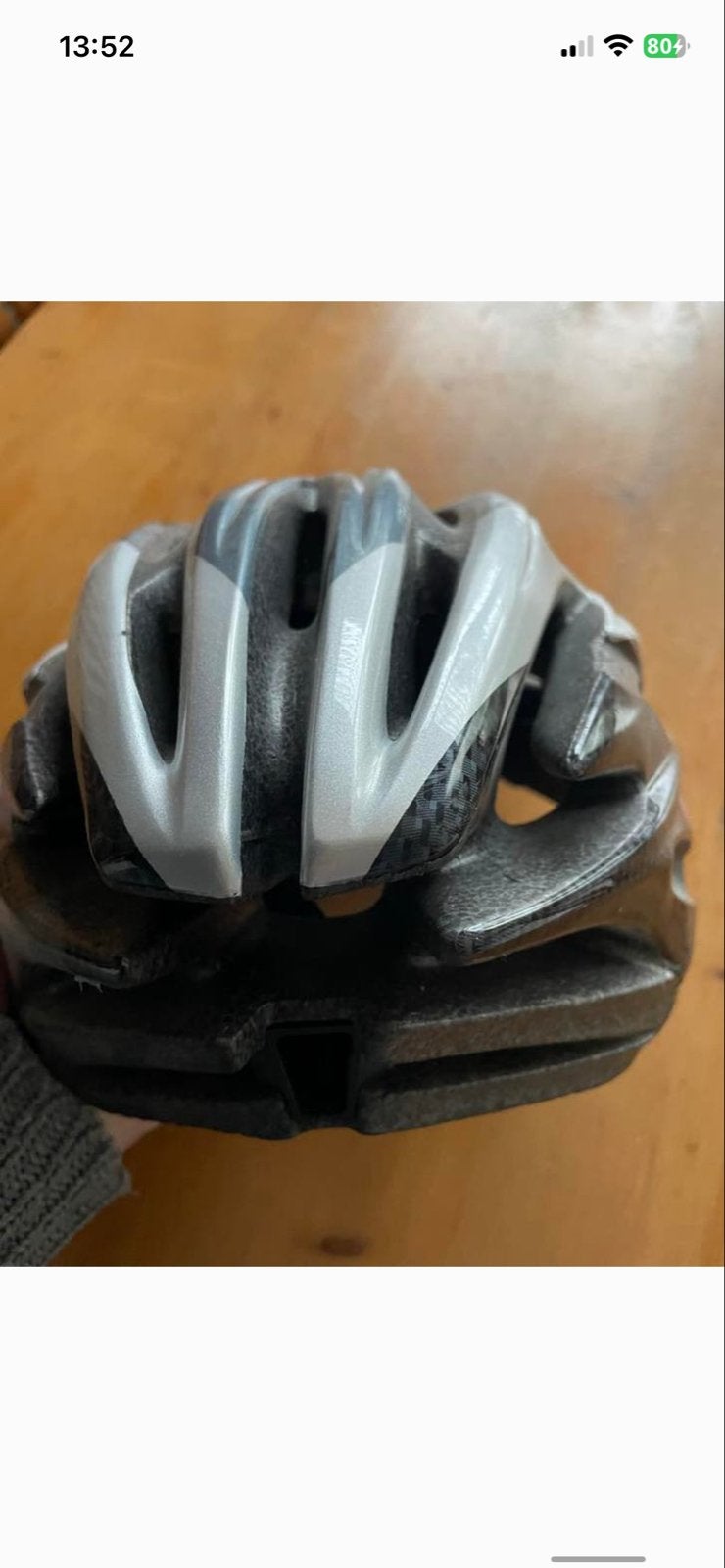 FastRider Fietshelm S/M - Zwart/Zilver, Fietsen en Brommers, Fietsaccessoires | Fietshelmen, Ophalen of Verzenden, Gebruikt, Overige maten