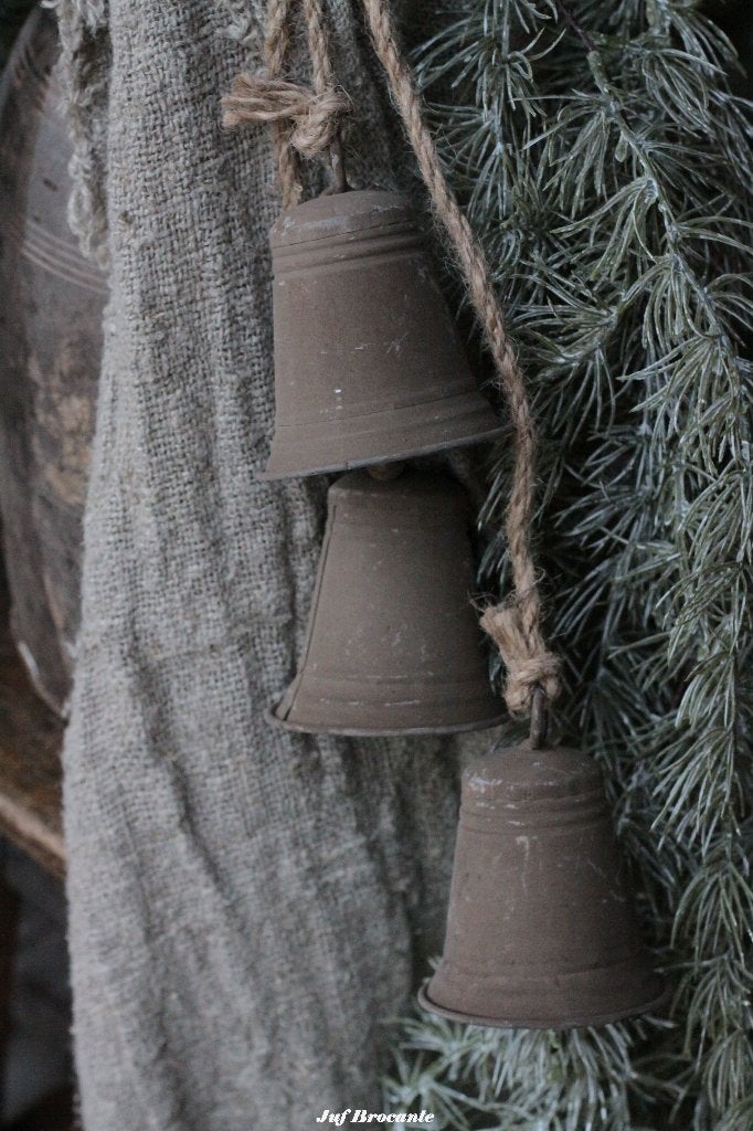 Jute touw met bellen, Www.jufbrocante.nl, Www.jufbrocante.nl, Nieuw, Ophalen of Verzenden