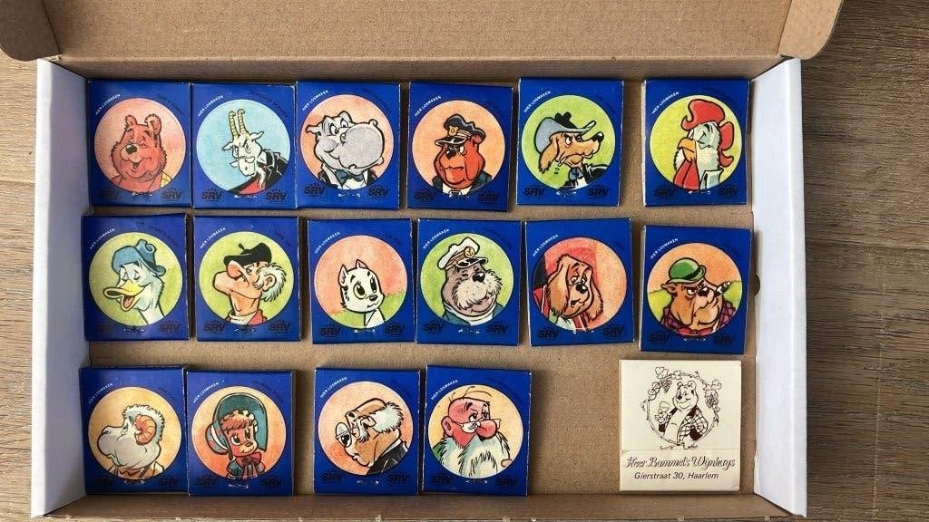 Bommel en Tom poes en diverse luciferdoosjes, Verzamelen, Ophalen of Verzenden, Olivier B, Bommel en Tom Poes, Gebruikt, Beeldje of Figuurtje