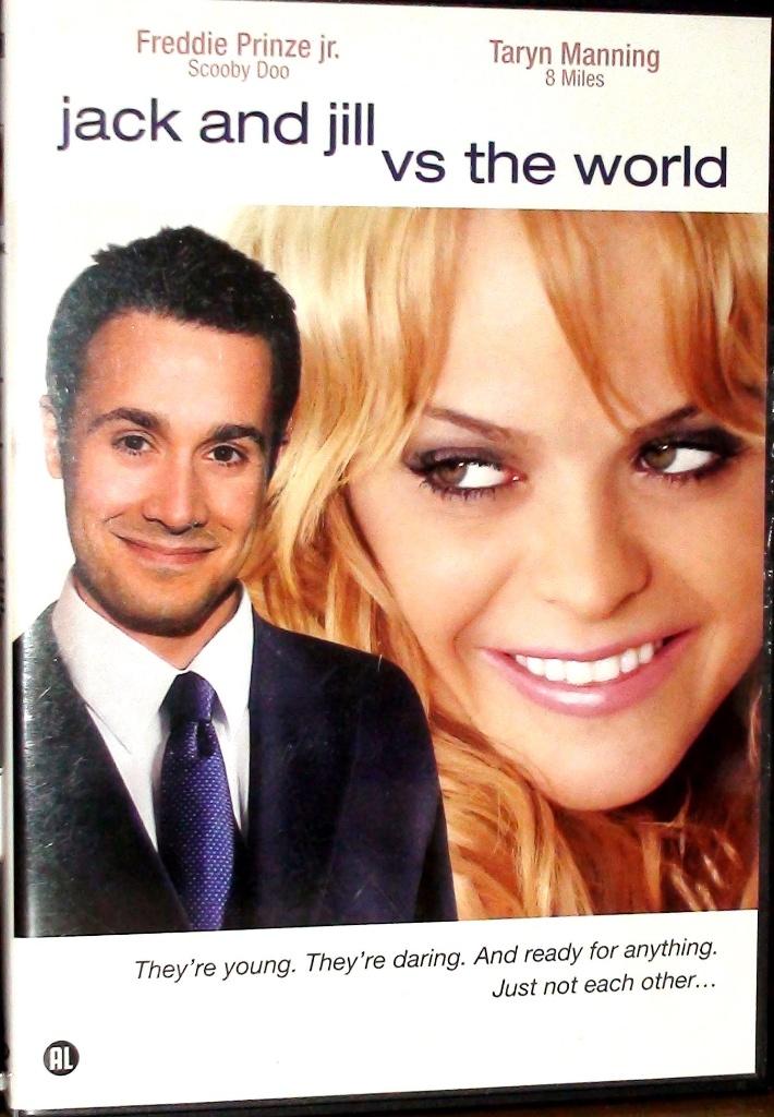 dvd jack and jill vs the world, Alle leeftijden, Ophalen of Verzenden, Zo goed als nieuw, Romantische komedie