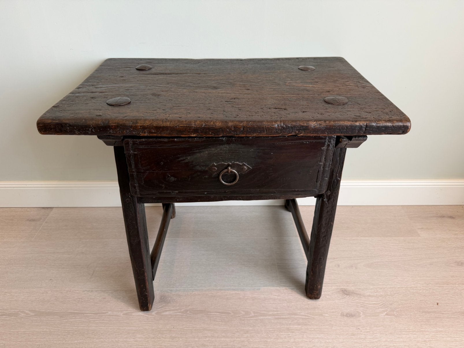 Oude Spaanse betaaltafel / werktafel, Antiek en Kunst, Ophalen