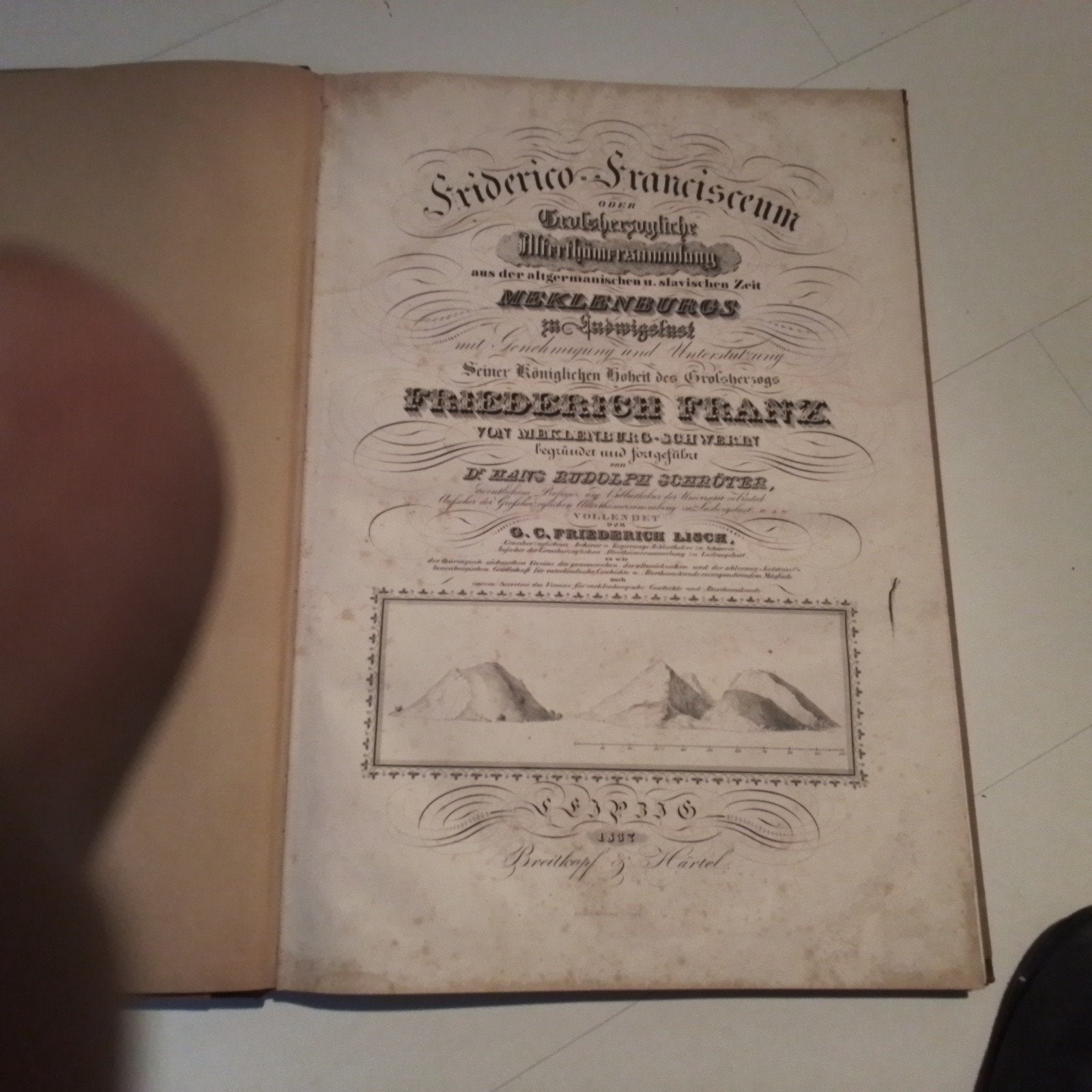 Friderico-Francisceum: Oude Archeologische Publicatie, Ophalen of Verzenden, 19e eeuw, Gelezen, H.R. Schröter