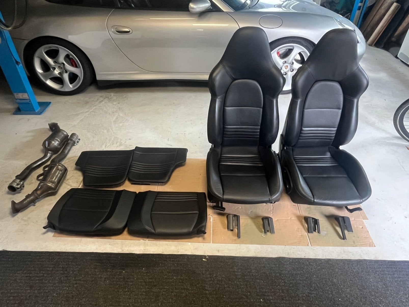 Porsche 996 interieur. Hardback sportstoelen, Auto-onderdelen, Ophalen, Porsche