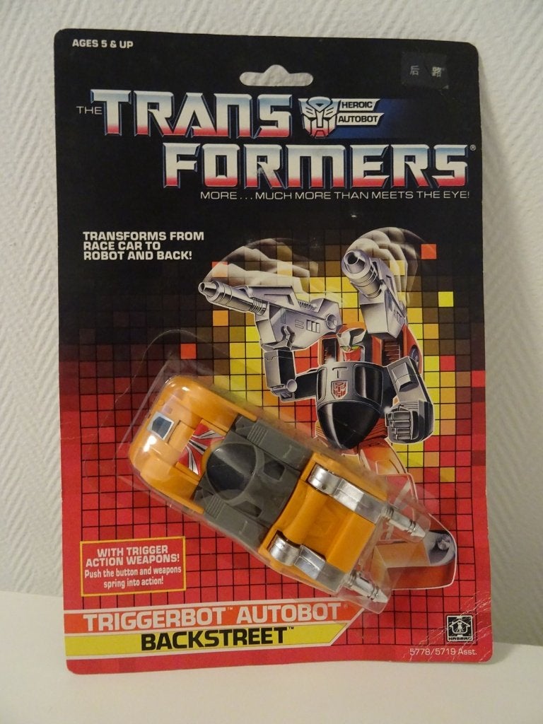 TRANSFORMERS G1 Autobot BACKSTREET Triggerbot Hasbro 1987, Verzamelen, Transformers, G1, Verzenden, Zo goed als nieuw, Autobots