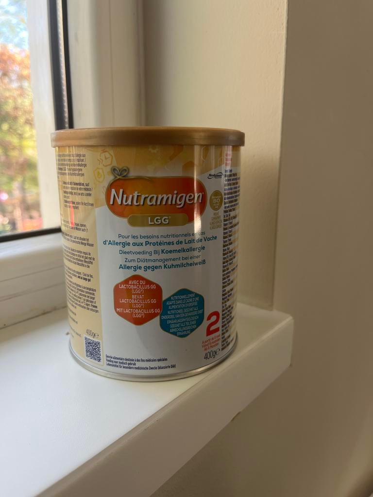 10 blikken Nutramigen LGG 2, Kinderen en Baby's, Babyvoeding en Toebehoren, Ophalen of Verzenden, Nieuw, Overige typen