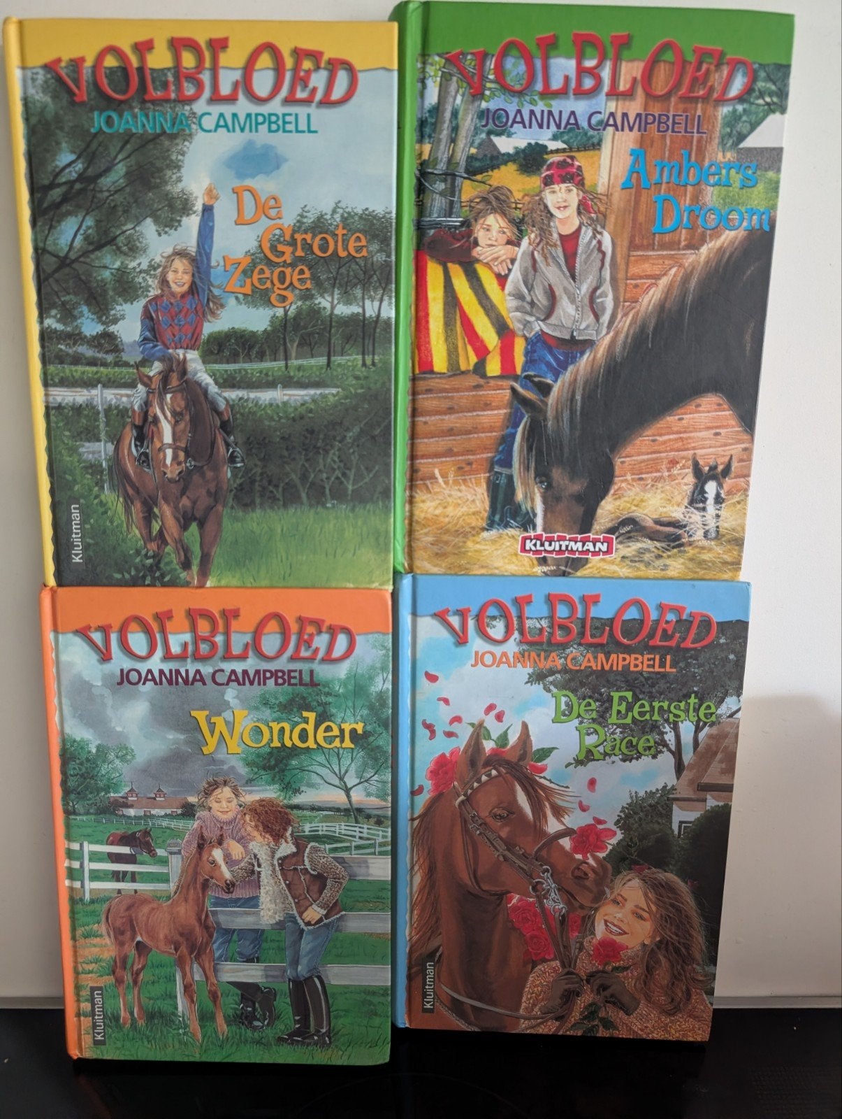 Joanna Campbell - Volbloed serie 4x, Ophalen of Verzenden, Zo goed als nieuw, Joanna Campbell