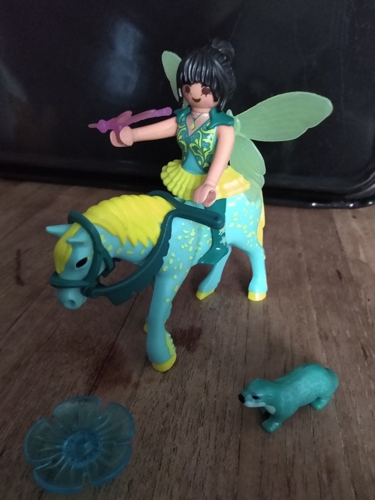 Playmobil Waterfee met paard 9137, Complete set, Fantasy, Ophalen of Verzenden, Zo goed als nieuw