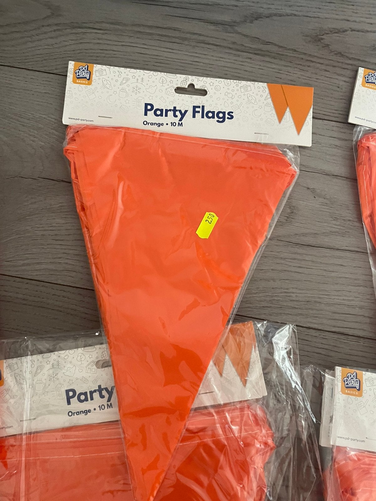 Oranje vlaggen WK Nederland gaat beginnen!!, Ophalen of Verzenden, Nieuw