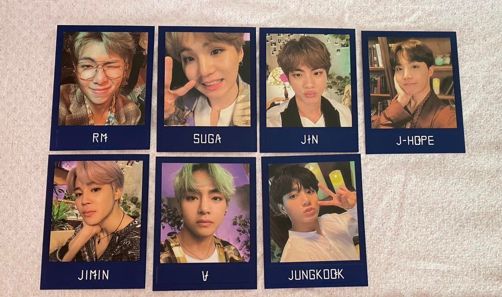 BTS magic shop muster photocards mood lamp, Verzamelen, Muziek, Artiesten en Beroemdheden, Ophalen of Verzenden, Zo goed als nieuw