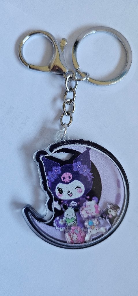 kuromi sanrio shaker keychain, Ophalen of Verzenden, Nieuw, Overige typen