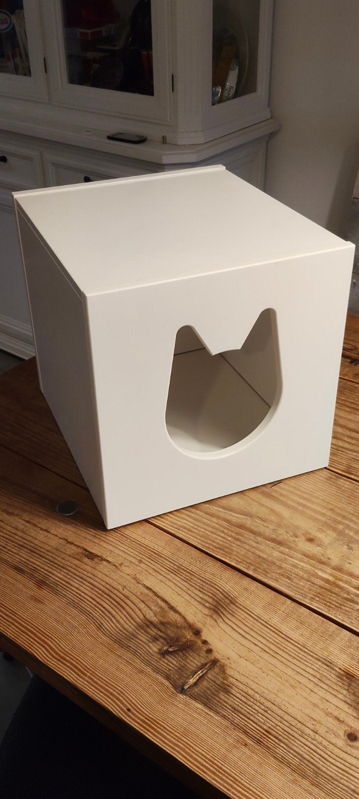 ikea Kallax kattenhuis, Ophalen of Verzenden, Zo goed als nieuw