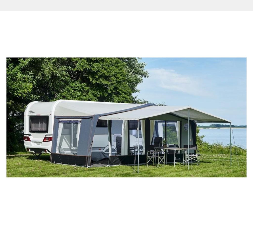Isabella Front Sun Canopy G19 incl zijwanden en frame, Ophalen, Zo goed als nieuw
