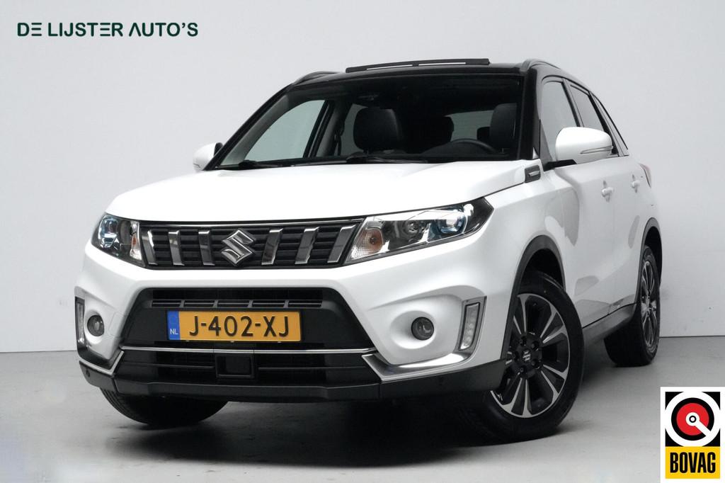 Suzuki Vitara 1.4 Boosterjet Style Automaat 140 PK | Pano-da, Auto's, Suzuki, Gebruikt, 4 cilinders, Met garantie (alle), 400 kg