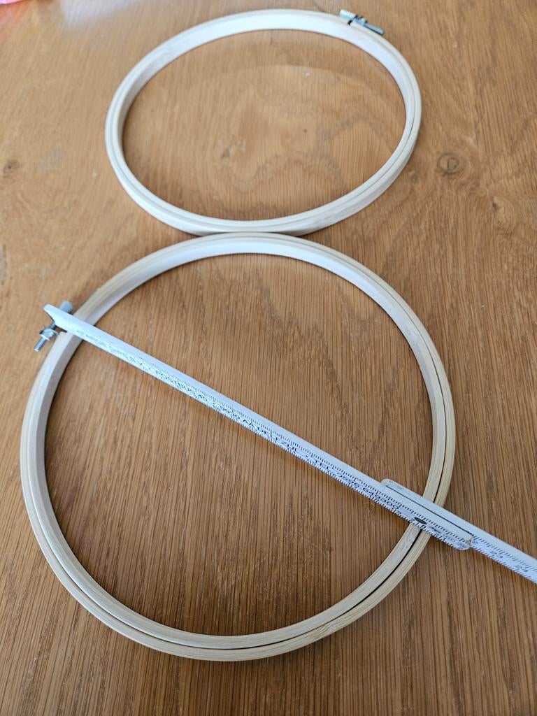 Borduurring 20 cm doorsnede, Hobby en Vrije tijd, Ophalen of Verzenden, Nieuw, Onderdeel of Toebehoren