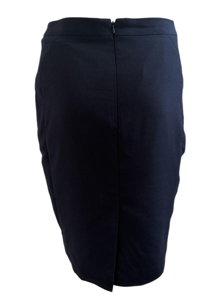 Reiss rok S, Verzenden, Zwart, Zo goed als nieuw, Onder de knie