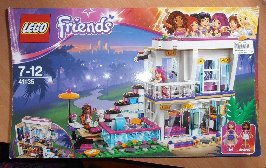 Lego Friends 41135 Liv'spopsterrenhuis, Lego, Friends, Ophalen of Verzenden, Zo goed als nieuw