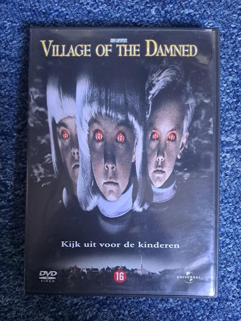 Village of the damned (dvd), Vanaf 12 jaar, Ophalen of Verzenden, Zo goed als nieuw, Overige genres