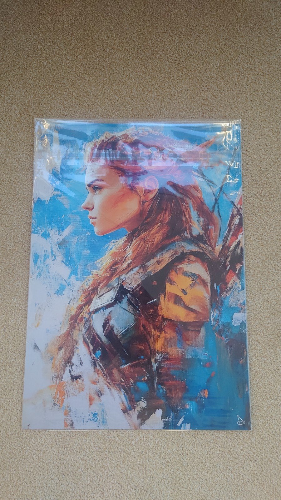 Horizon Zero Dawn Concept V3 Limited Edition 3/5 Artwork, Ophalen of Verzenden, Nieuw