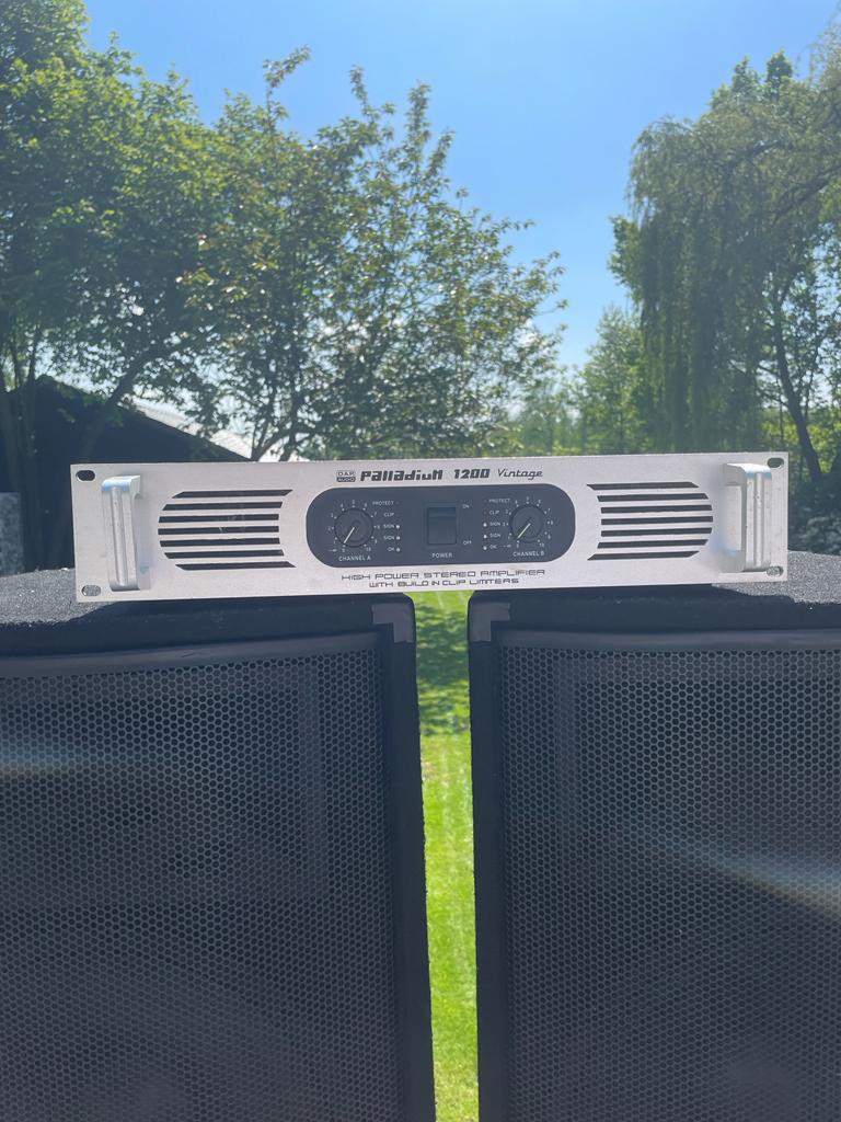 Geluidsinstallatie te huur, Ophalen, Zo goed als nieuw, Audio