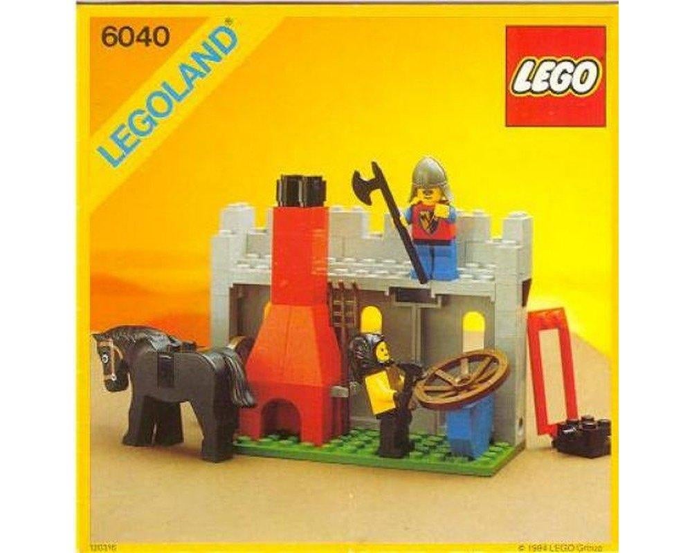 Lego Castle Lion Knights Set 6040 - Blacksmith Shop, Ophalen of Verzenden, Gebruikt, Complete set, Lego