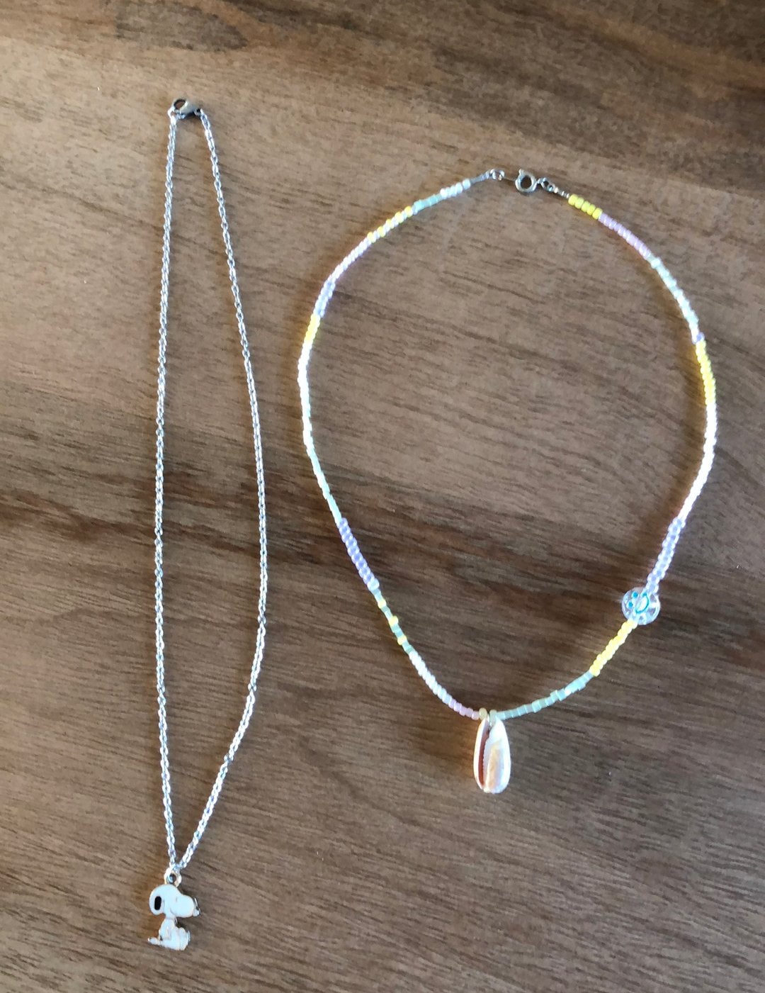 2 kettingen, Met hanger, Overige materialen, Ophalen of Verzenden, Zo goed als nieuw