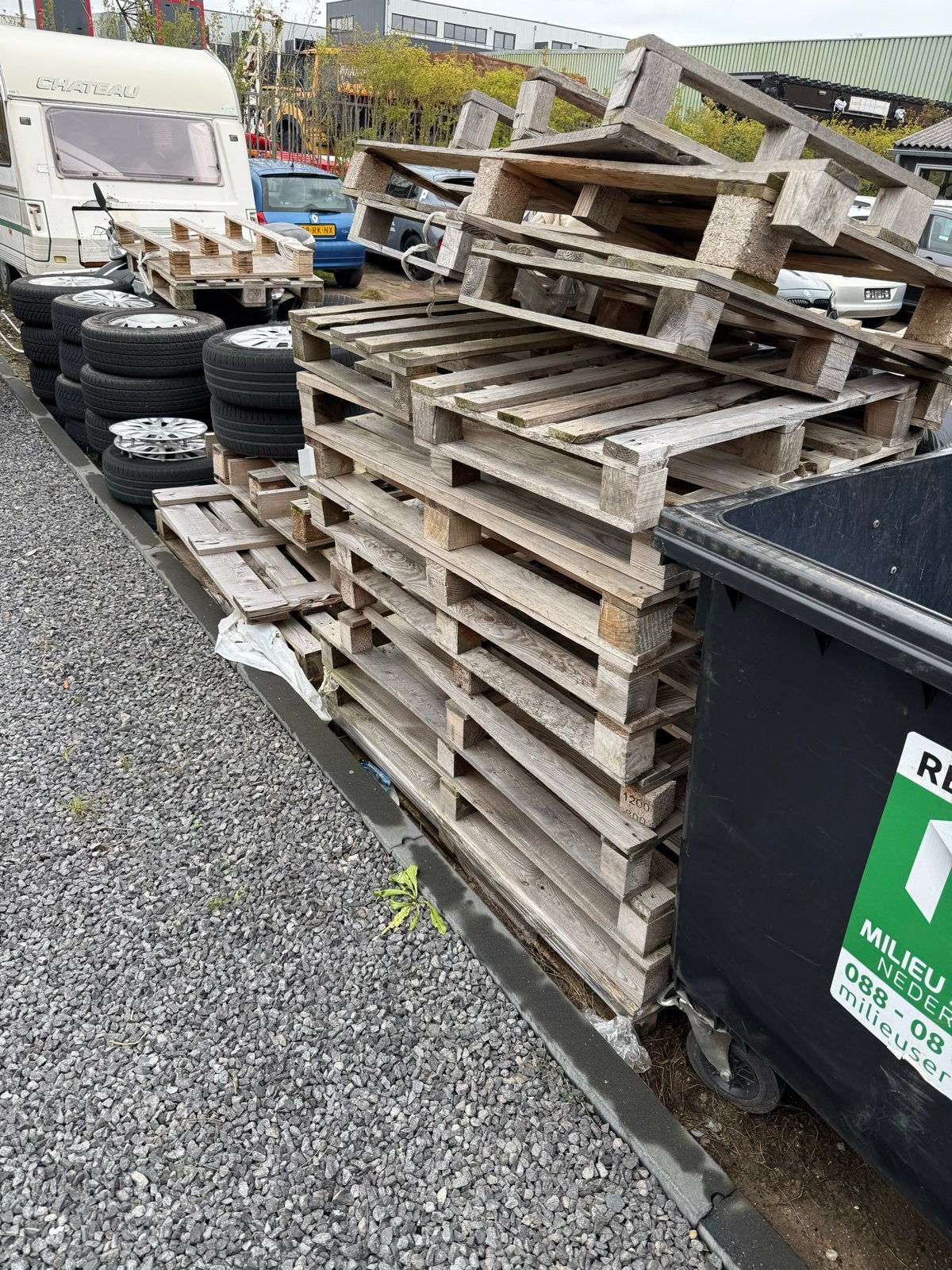 Gratis Pallets Ophalen - Alles in één keer, 6 m³ of meer, Ophalen, Overige houtsoorten