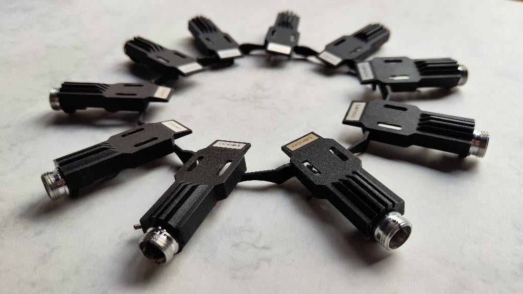 10x LENCO GOLDRING Headshell Turntable - L60, L62, L65, L80,, Ophalen of Verzenden, Gebruikt, Thorens