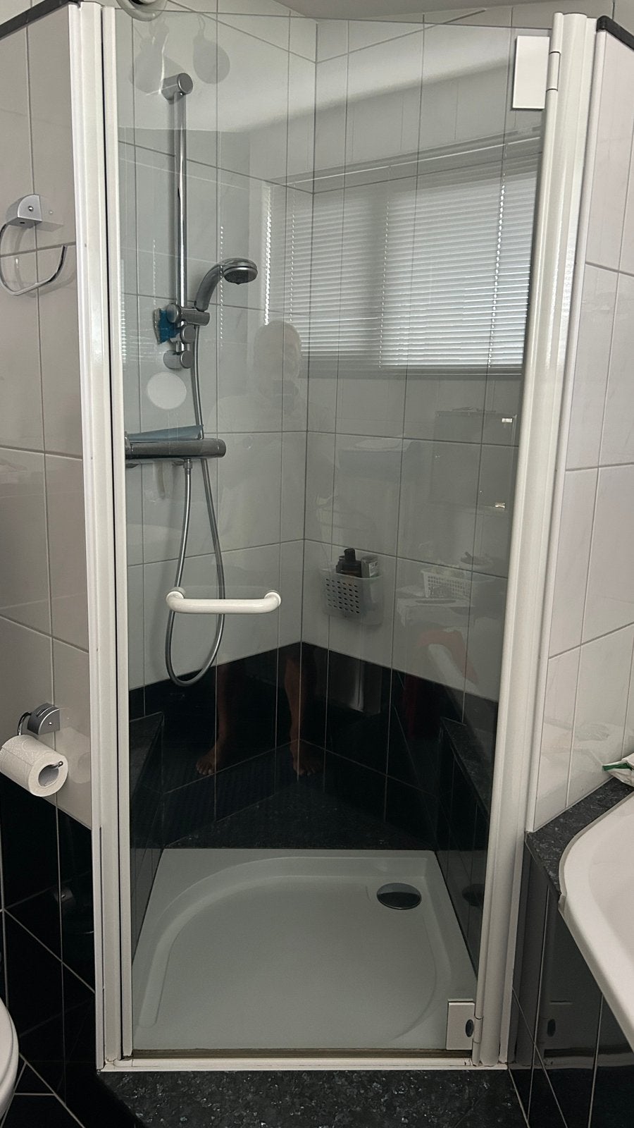Douchecabine deur. Draaideur douche. Duka. Dag: 75-80., Ophalen, Gebruikt