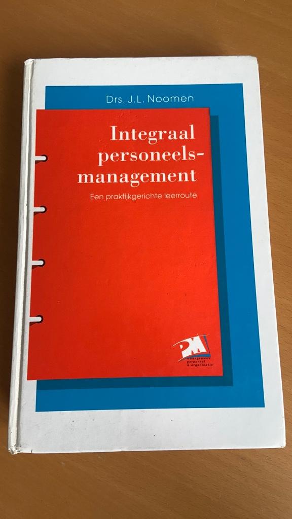 J.L. Noomen - Integraal personeelsmanagement, Ophalen of Verzenden, Beta, HBO