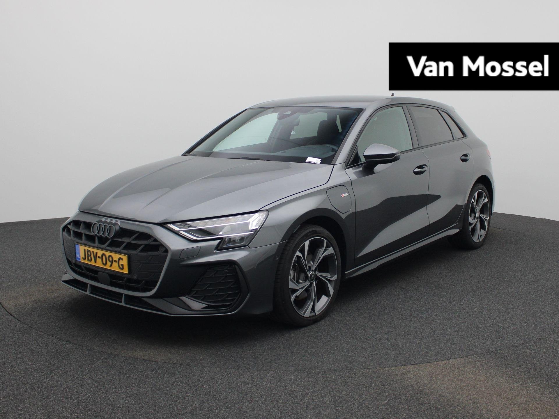 Audi A3 Sportback 40 TFSI e S edition 204 PK | Automaat | Ad, 12 maanden, 4 cilinders, 150 min, Leder en Stof