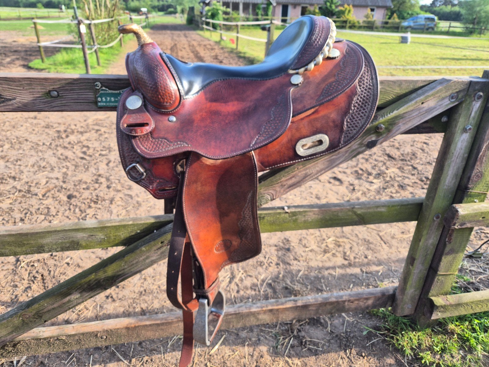 Billy Cook westernzadel, Ophalen of Verzenden, Gebruikt, Western