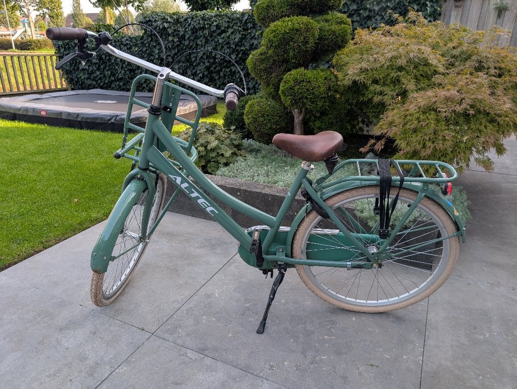 Altec Dutch Transportfiets 26 inch - olijfgroen