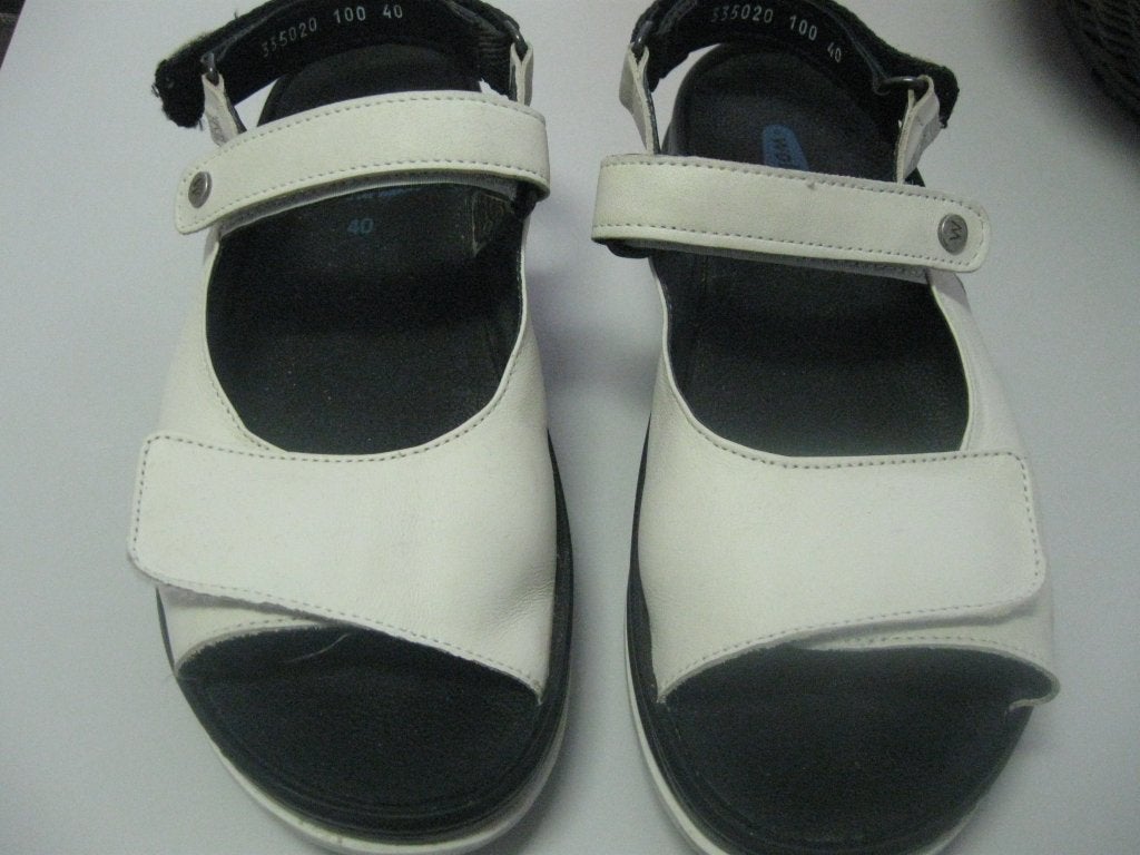 Wolky Sandalen, Kleding | Dames, Wolky, Wit, Zo goed als nieuw, Sandalen of Muiltjes